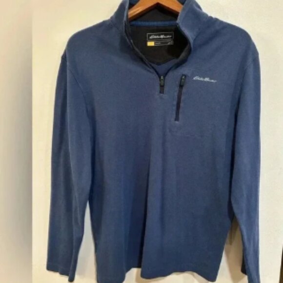 Eddie Bauer 1/4 Zip Travex Sweatshirt - Picture 1 of 4